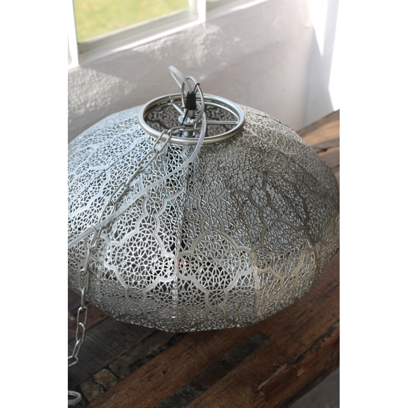 Lampe silber