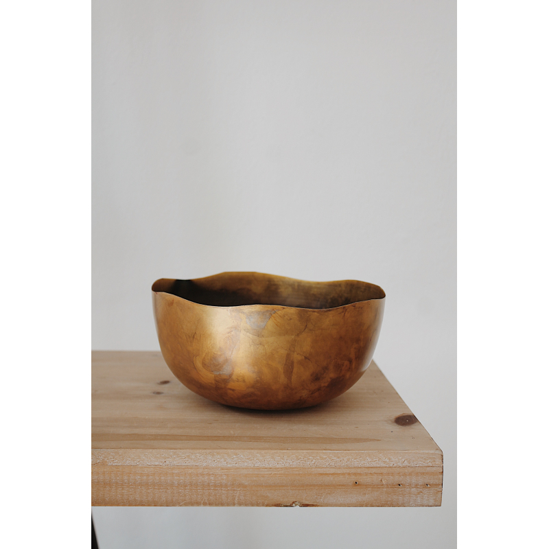 Goldene Schale (3 Größen) - Mare Chic Möbel-Manufaktur