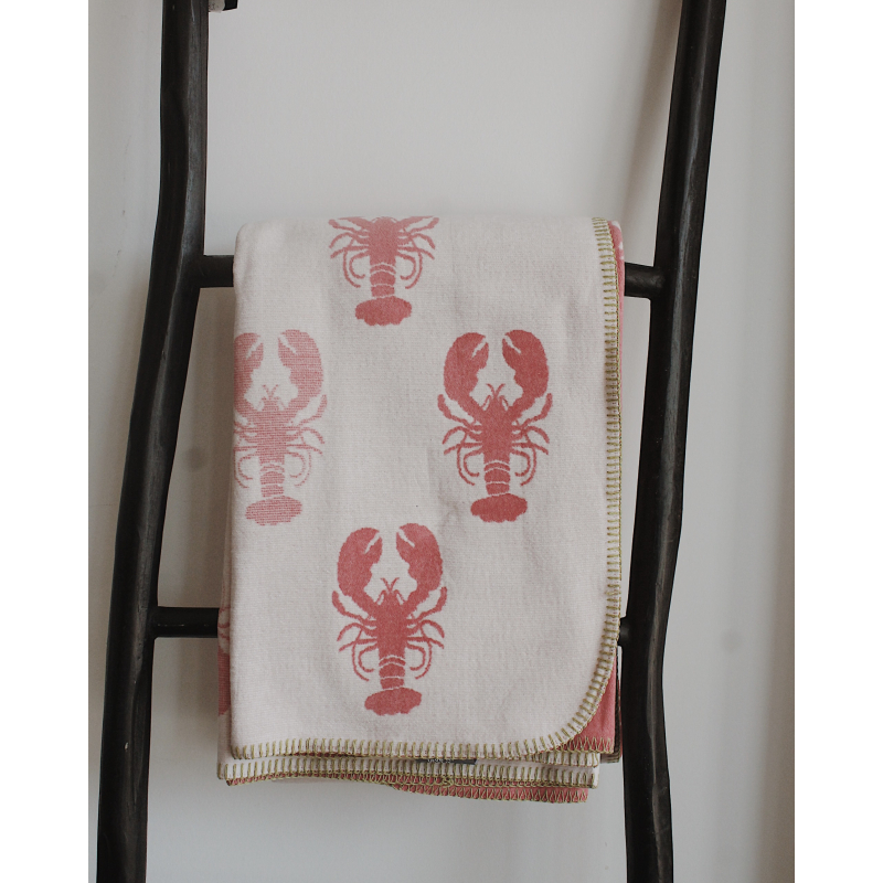 Decke | pink - PAD Mare Lobster Chic