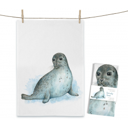 Maluu - Geschirrtuch Sandy Seal 70 x 50 cm
