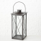 Boltze Laterne Farol (Dekoration für Innen-/Außenbereich, Material Eisen schwarz, Maße 17x17x36 cm)