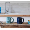 Maritime Tasse aus Keramik mit Seestern-Relief