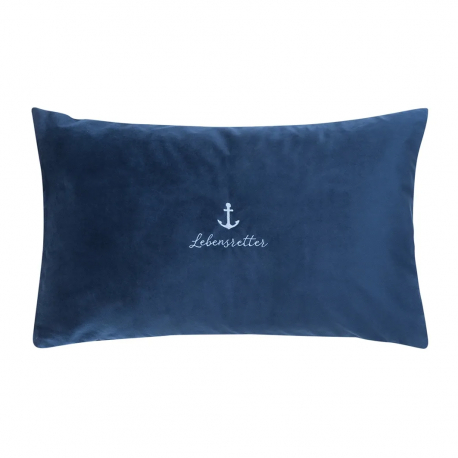 PAD - "Ocean Anchor" Decke dark blue