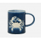 Maritime Steingut-Tasse mit Oktopus von Batela