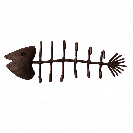 Grätenfisch mit Haken