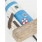 Maritime Garderobe Leuchtturm aus Holz – Wandhaken Batela 31 cm